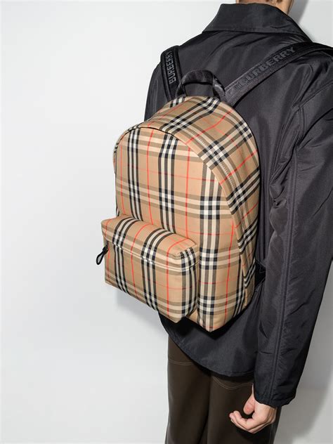 burberry backpack used rucksack|burberry vintage backpack.